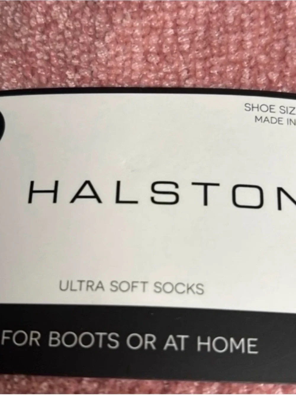 New H by Halston Socks Women’s 3 Pair Pink & Tan Ultra Soft Sock Casual Active
